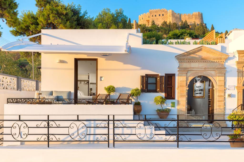 Lindos Shore Summer House With Jacuzzi And Sea View !!! Líndos Exterior foto